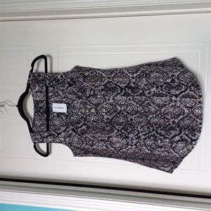 Le Chateau Snakeprint Tank Blouse XXS